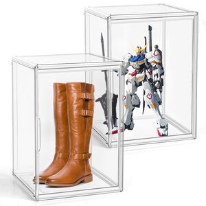 9103 XX-Large Clear Handbag Storage Organizer for Closet Acrylic Display
